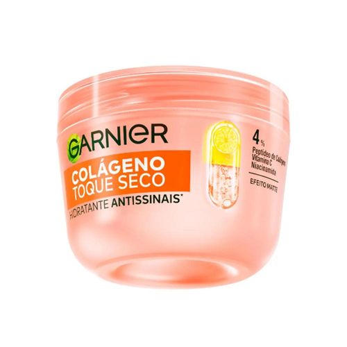 Hidratante Facial Antissinais Garnier Colágeno Toque Seco 85g
