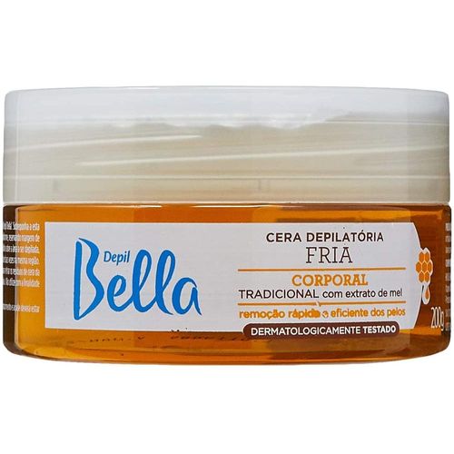 Cera Depilatória Fria Depil Bella Tradicional 200g