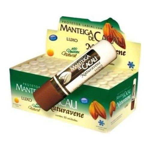 Manteiga de Cacau Bastão Protetor Labial Luxo 3.6g