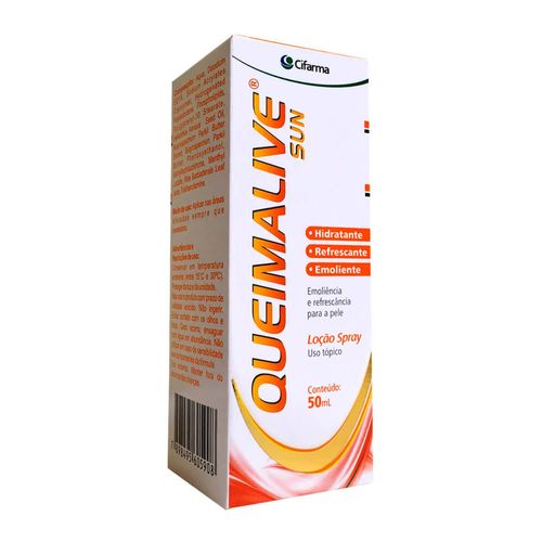 Queimalive Sun Loção Spray 50ml