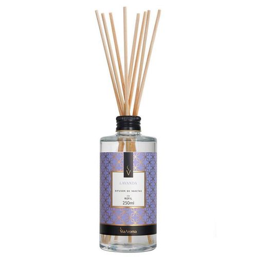 Via Aroma Líquido Refil Difusor Lavanda 250ml