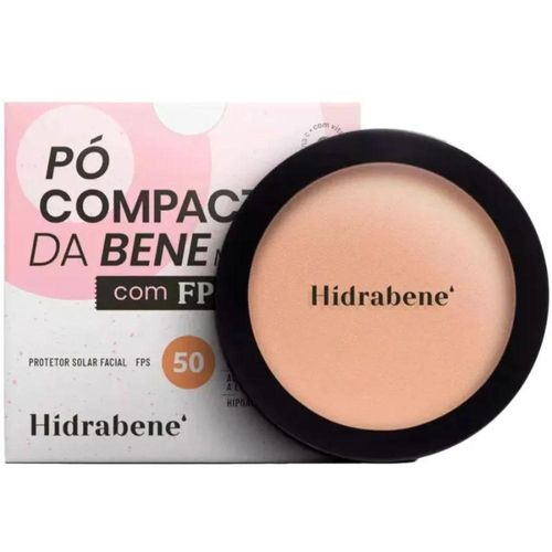 Hidrabene Pó Compacto da Bene FPS 50 Claro 10g
