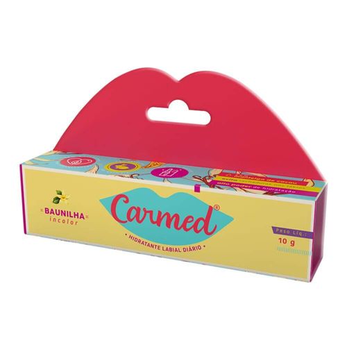 Hidratante Labial Diário Sabor Baunilha Carmed 10g