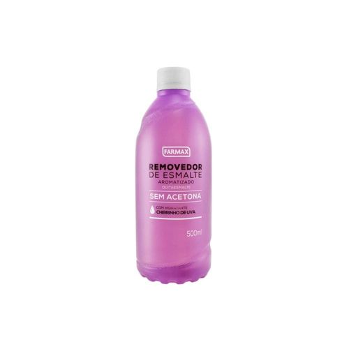 Removedor de Esmaltes sem Acetona com Cheiro de Uva Farmax 500ml