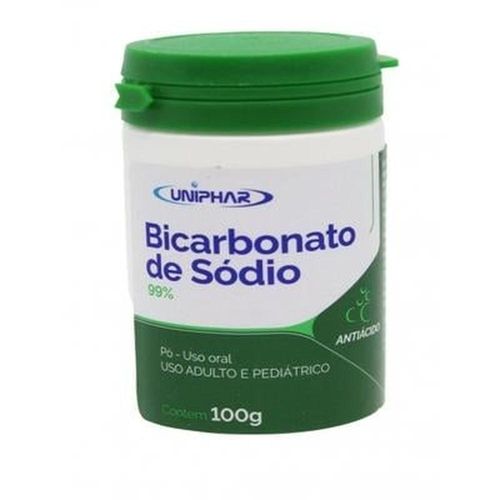 Bicarbonato Sódio Pó Pote Uniphar 100g