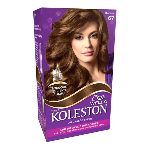 Tintura Creme Koleston Chocolate 67 com 1 Unidade
