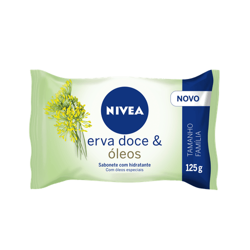 Sabonete Nivea Erva Doce & Óleos com Hidratante 125g