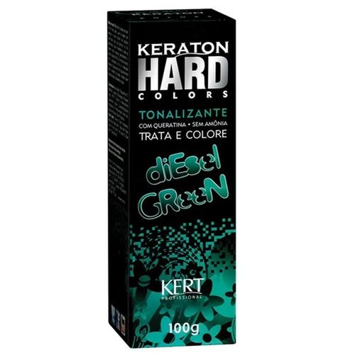 Tonalizante Keraton Hard Color Diesel Green 100g