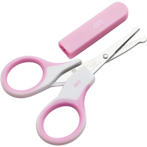 Tesoura Infantil com Capa Special Lolly Rosa com 1 Unidade