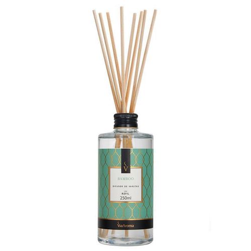 Via Aroma Líquido Refil Difusor Ambiente Bamboo 250ml
