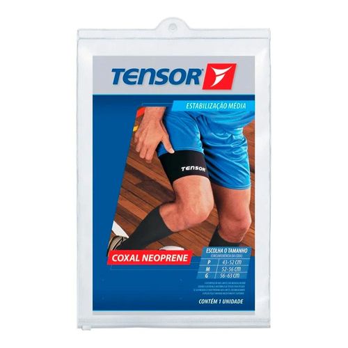 Tensor Neoprene Coxal Preto Tamanho Grande com 1 Unidade