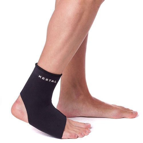 Tornozeleira Longa Cor Preto Kestal Tamanho P com 1 Unidade