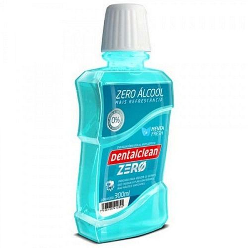 Enxaguante Bucal Dentalclean Menta Fresh Zero 300ml