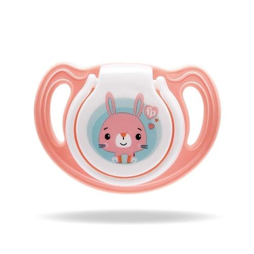 Chupeta Infantil Soft Fisher-Price Tamanho Nº 2 First Moments Cor Rosa com 1 Unidade