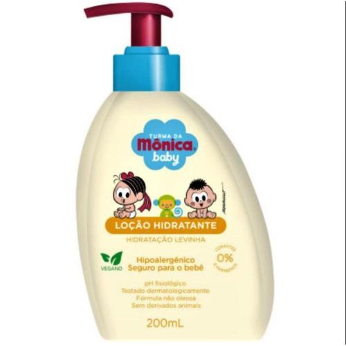 Pandora Loção Hidratante Infantil Turma Monica Hidratação Levinha 200ml