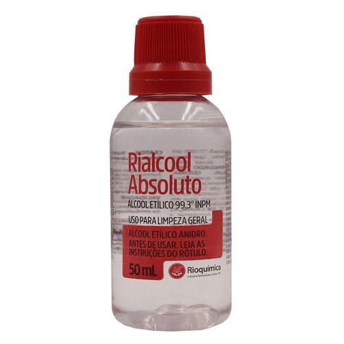 Álcool Absoluto 99,3% Rioquímica 50ml