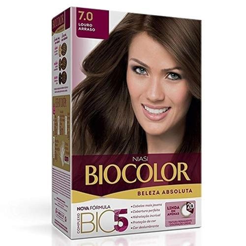 Tintura Permanente Biocolor Nº 7.0 Louro Arraso com 1 Unidade