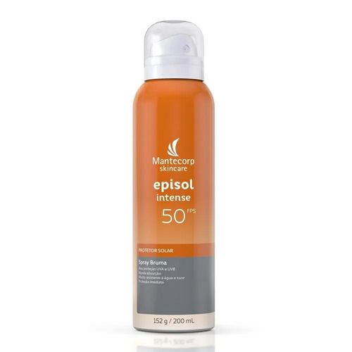 Protetor Solar Episol Intense Spray Bruma Rosto e Corpo FPS 50 200ml