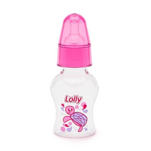 Mini Mamadeira Lolly Oceano Rosa 50ml