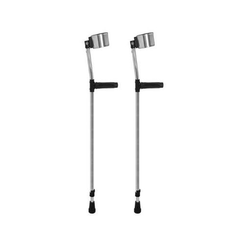 Muleta Canadense Alumínio Articulada Inox M/g com 1 Par