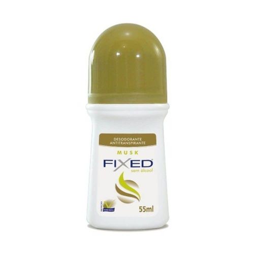 Desodorante Fixed Roll-On Desodorante Musk Translucido 55ml