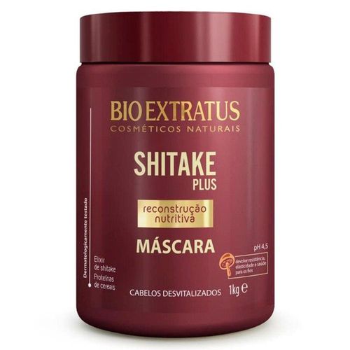 Máscara Hidratante Bio Extratus Shitake Plus Reconstrução Nutritiva 1kg