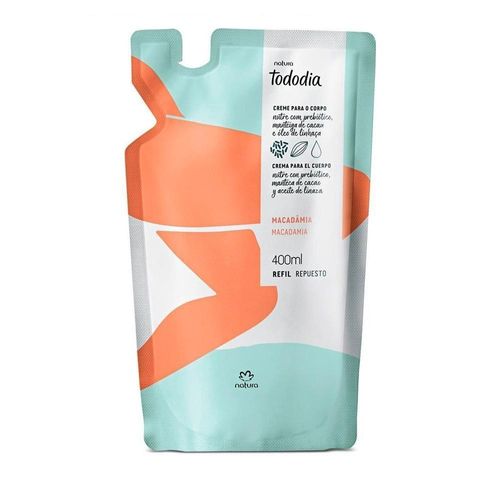 Refil Creme Hidratante para o Corpo Macadâmia Natura 400ml