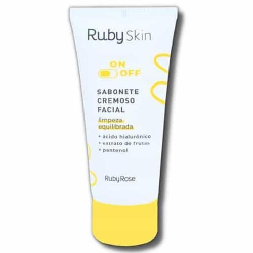 Ruby Rose Sabonete Cremoso Facial On Off Hb327 100ml