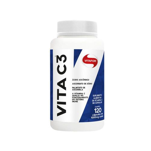 Vitamina C3 Vitafor com 120 Cápsulas com 1000mg