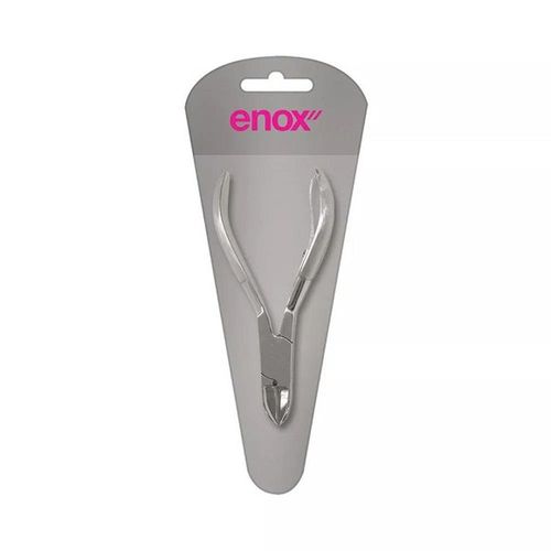 Alicate de Unha Prata Pouch Enox com 1 Unidade