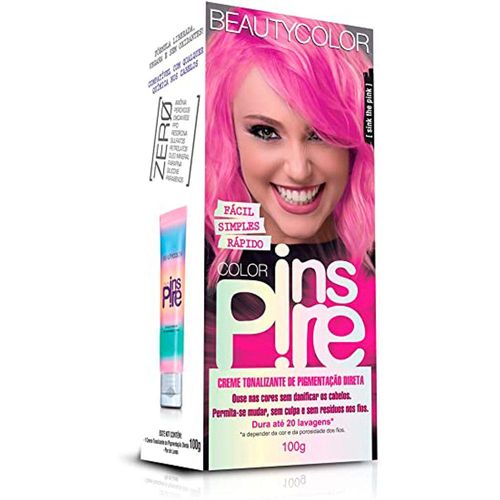 Tonalizante Creme Inspire Sink The Pink BeautyColor 100g
