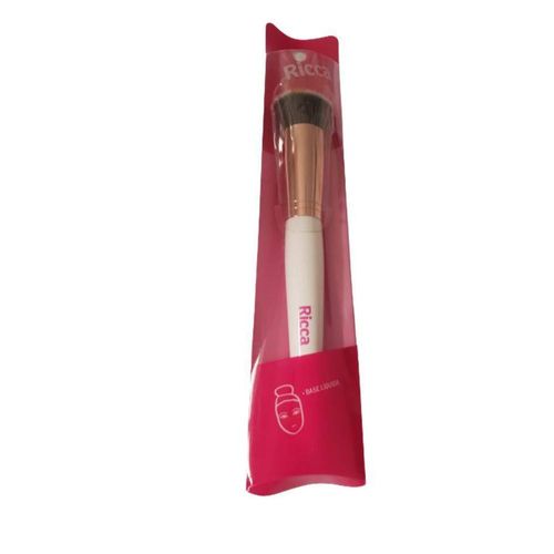 Ricca Pincel Kabuki Rose Gold com 1 Unidade