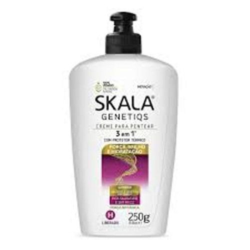 Skala Creme para Pentear Genetiqs G-Force Força Brilho Hidratação 250g