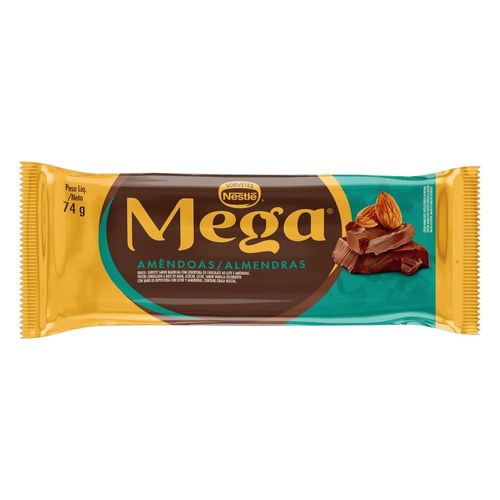 Picolé Nestlé Mega Amêndoas 74g