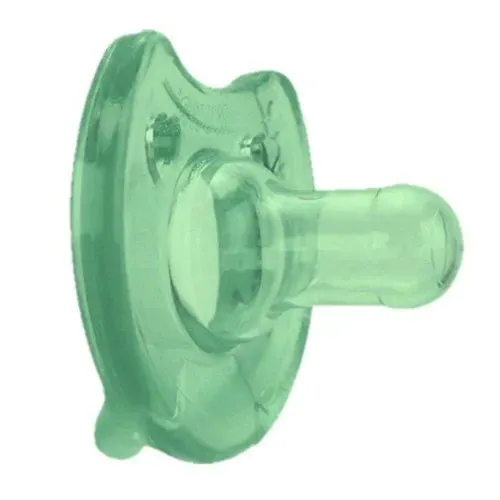 Chupeta Kuka Soft Comfort Tamanho Nº 1 Redonda Silicone Verde com 1 Unidade