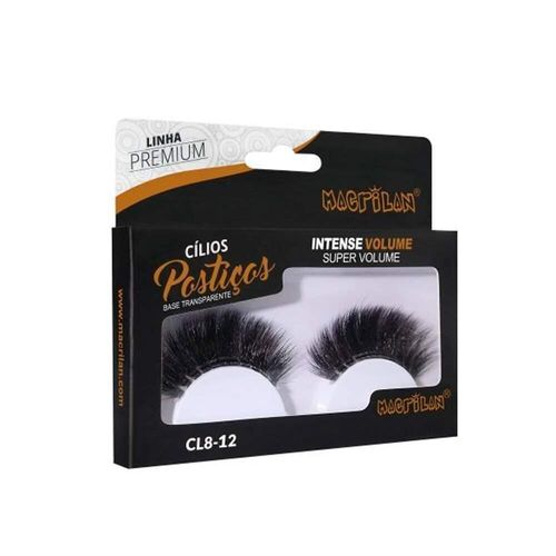 Macrilan Cílios Postiços Intense Volumes Cl8-12 com 1 Par