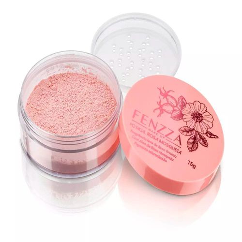 Fenzza Make Up Pó Solto Rosa Mosqueta 15g