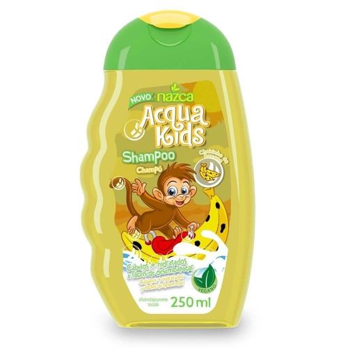 Shampoo com Cheiro de Banana Acqua Kids 250ml