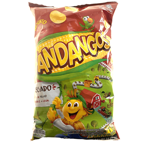 Salgadinhos de Milho Sabor Presunto Fandangos Elma Chips 140g