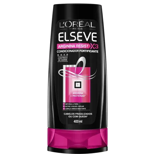 Condicionador Loréal Paris Elseve Arginina Resist X3 Frasco 400ml