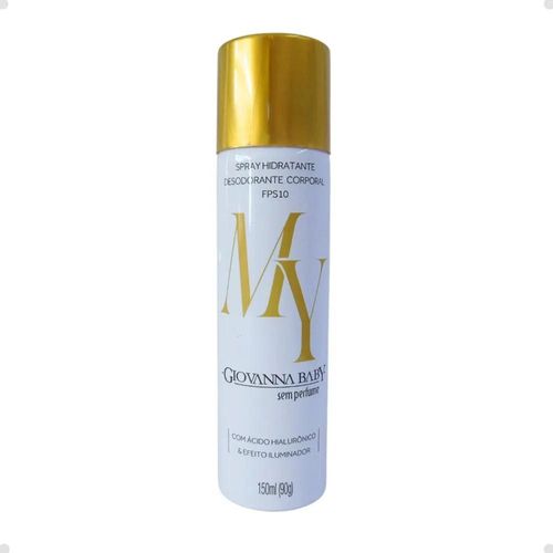 Desodorante Corporal Giovanna Baby FPS 10 Sem Perfume 150ml