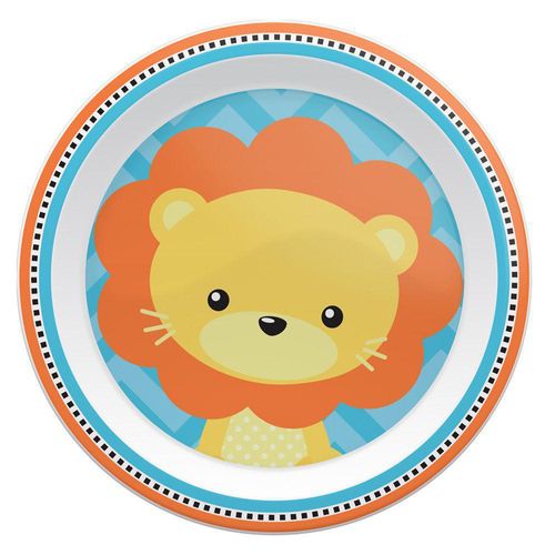 Prato Fun Leão Buba Baby com 1 Unidade