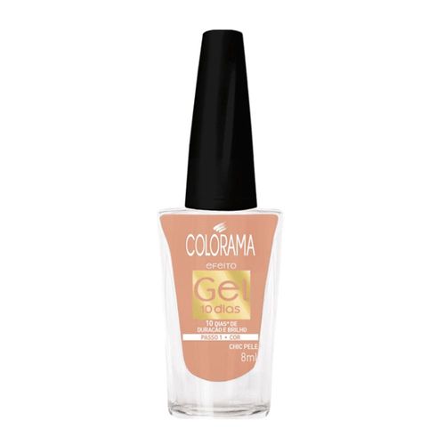 Esmalte Colorama Efeito Gel Chic Pele 8ml