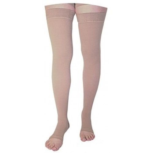 Meia Coxa 7/8 Basic 20-30mmhg Sigvaris Bege com 1 Par