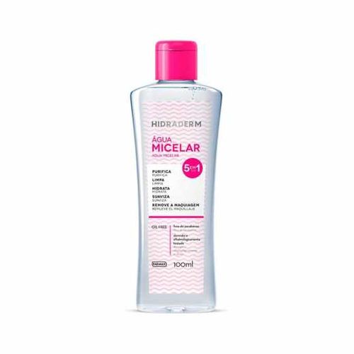 Água Micelar Hidraderm Farmax 5 em 1 100ml