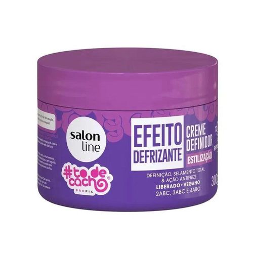 Creme Definidor #Todecacho Efeito Defrizante Salon Line 300g