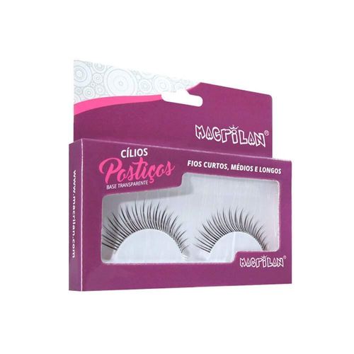 Macrilan Cílios Postiços Cl2-15B Fios Curtos com 1 Par