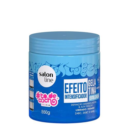 Gelatina Capilar Salon Line Todecacho Efeito Intensificador 550g