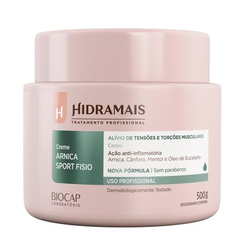 Creme Arnica Sport Fisio Hidramais 500g