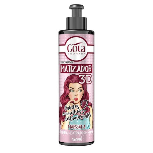 Condicionador Marsala Matizador Gota Dourada 120ml